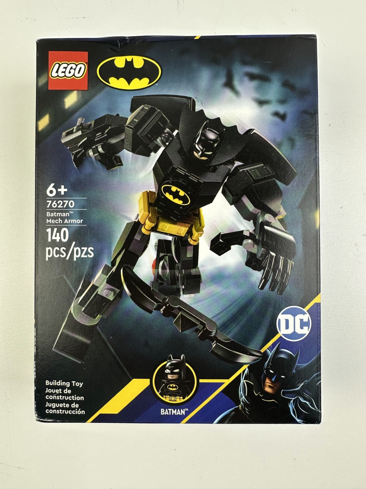 LEGO DC Batman Mech Armor Buildable Superhero Robot Set For Kids Age 6+