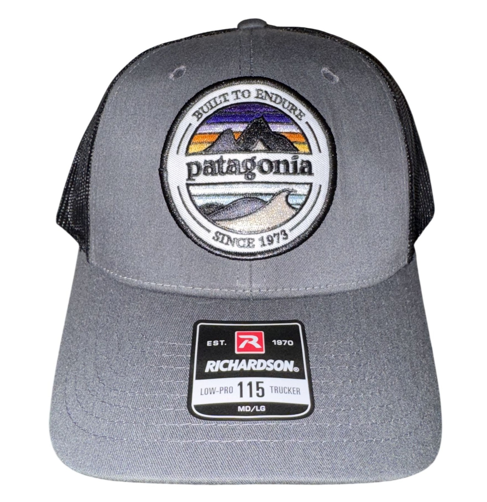 Gray Mesh Back Richardson 115