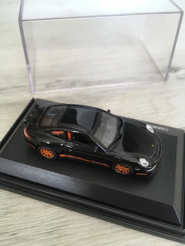 Porsche 911 Type 997 GT3 RS au 1/87 eme Welly en Boîte - Photo 2/4