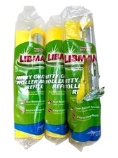 3 ~Libman Nitty Gritty Roller Mop Refill Tear Resistant Sponge Cleaning Pad