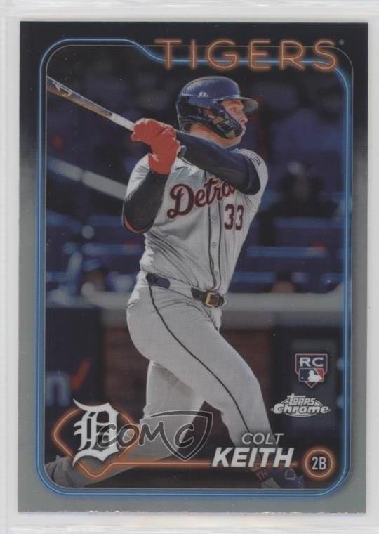 2024 Topps Chrome Refractor Colt Keith #2 1cb6