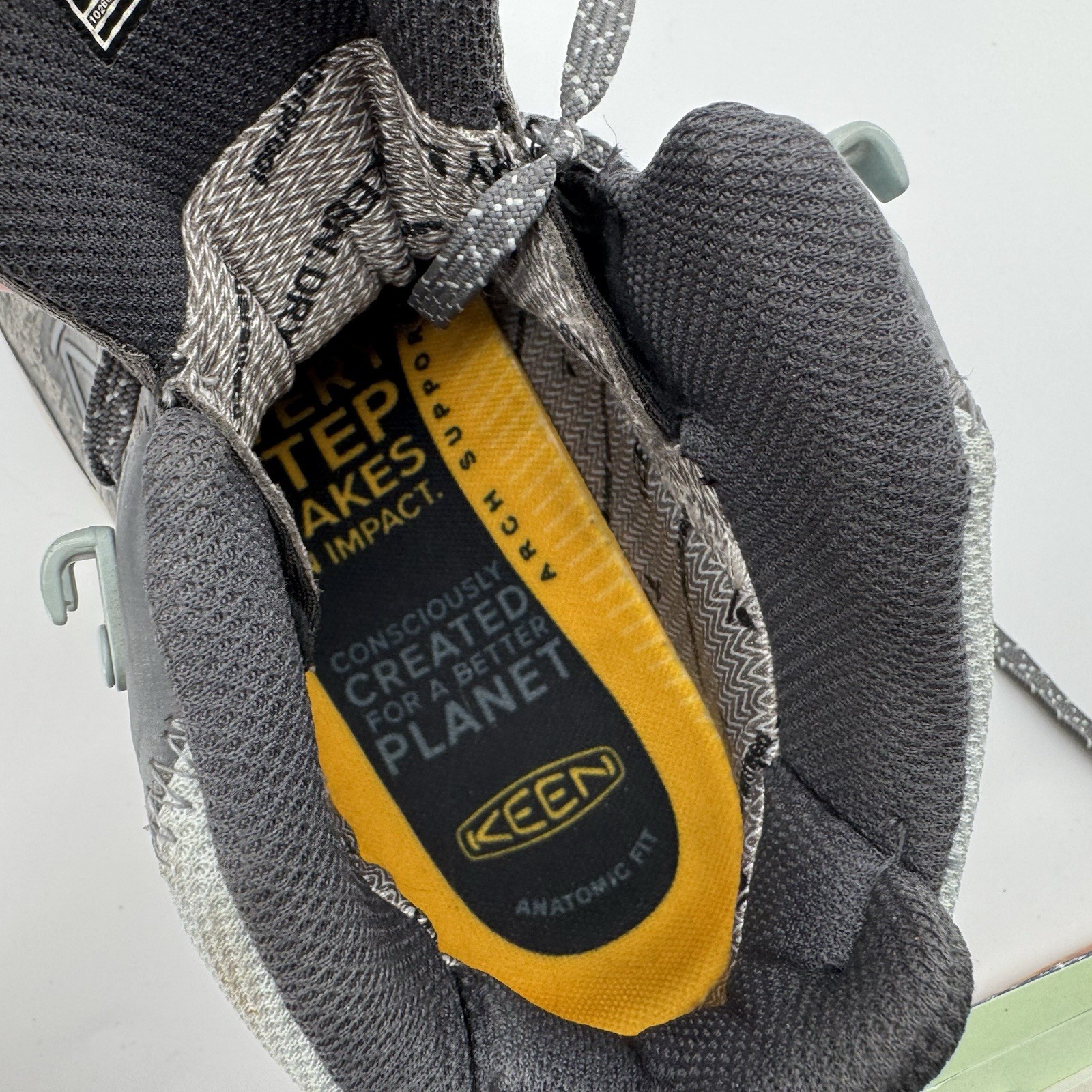 Scarpe Keen Donna US 8 Terradora Flex Grigio Maglia Stringate Impermeabili Escursionismo