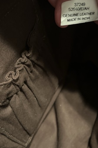 STS Ranchwear Heritage Collection Conceal Carry Brown Suede Leather Tote Western - Picture 10 of 20