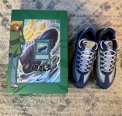 Size 9.5 - Yu-Gi-Oh! x Nike Air Max Muscle 95 QS Joey w/ Promo Card - II7404-400