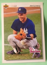 1992 Upper Deck - Jim Leyritz #117 - New York Yankees 