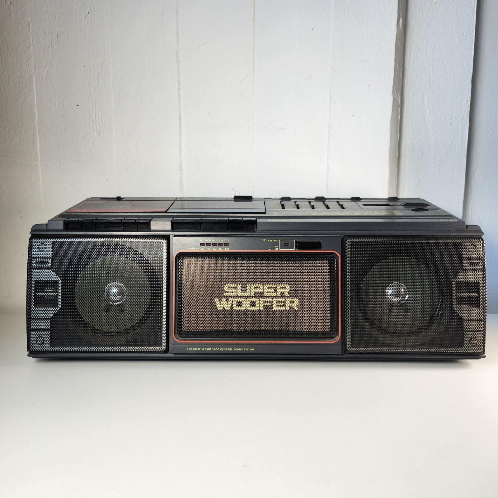 Ghettoblaster Ghettoblaster Siemens Rm 840 funktionsfähig Beschreibung lesen