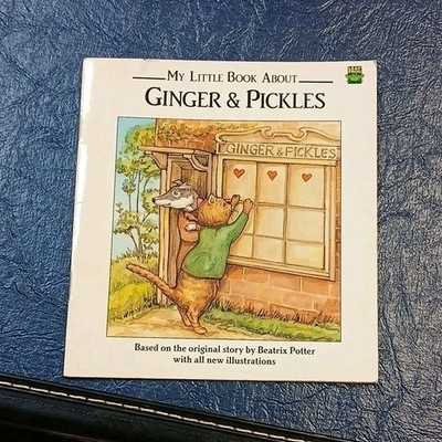 My Little Book About Ginger & Pickles by Beatrix Potter, Leap Frog, Illustrated 