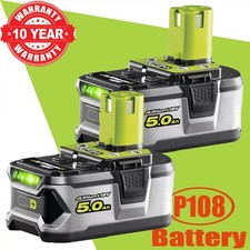 2X 18V 5.0Ah Genuine Lithium Battery For Ryobi P108 ONE+ Plus RB18L40 RB18L50