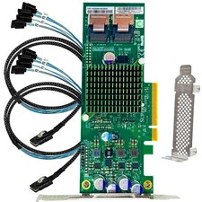 SAS HBA Card with LSI 9207-8i IT Mode PCIe SATA Expansion Card, SAS Expander ...