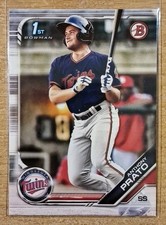 2019 BOWMAN DRAFT ANTHONY PRATO #101 MINNESOTA TWINS