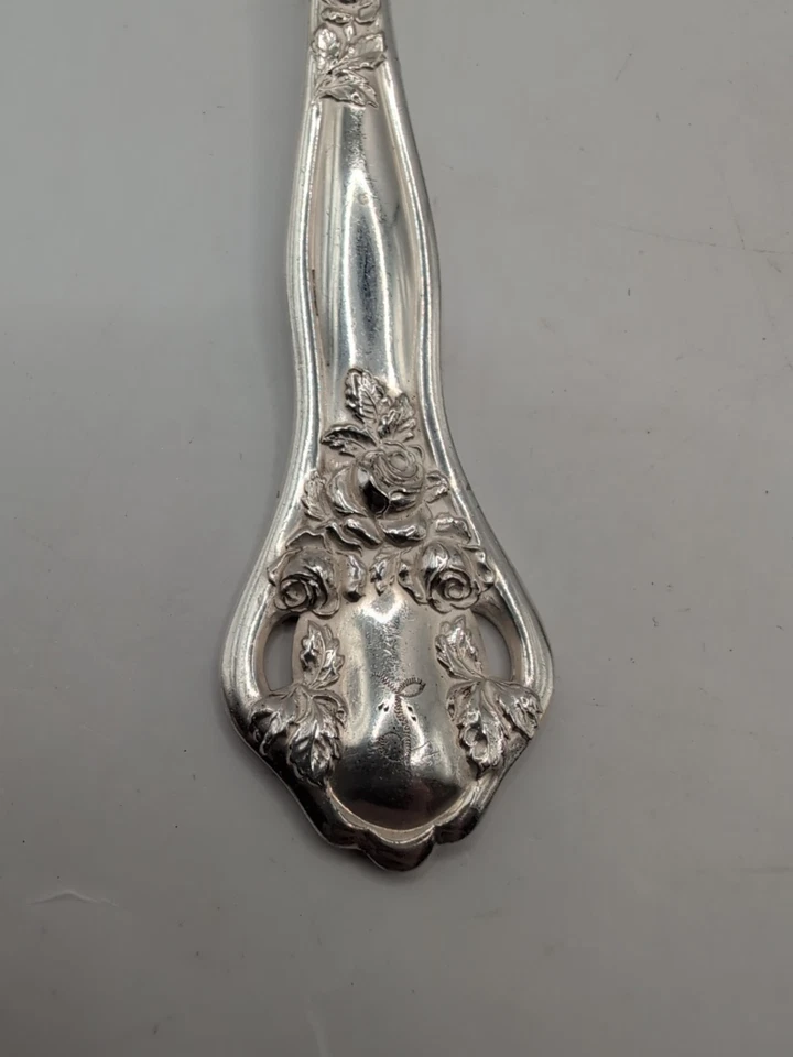 Cuchara grande vintage Holmes & Edwards Intl plata rosa americana 2426 Foto 4 de 4