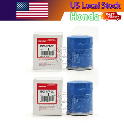 #ad #ad 2pcs us Sealed Honda Genuine Oil Filters With Drain Plug Washer 15400 PLM A02 $13.90
