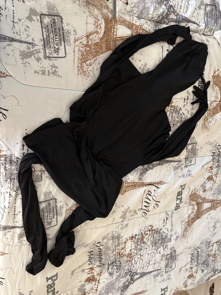 Disfraz Spirit Halloween Morphsuit ADULTO Talla X-Grande 46-48 Negro Una Pieza Foto 2 de 4