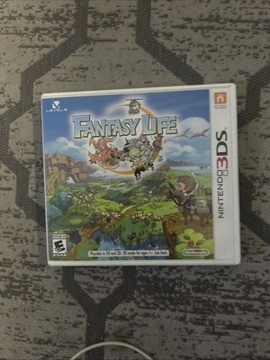 3ds Fantasy Life CASE ONLY No Game And Manual