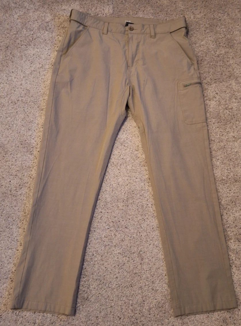 Huk Performance Fishing/Hiking Beige Pants Men’s XL 38x32