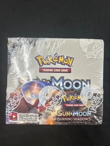 Pokémon TCG Sun and Moon Burning Shadows Booster Box Factory Sealed