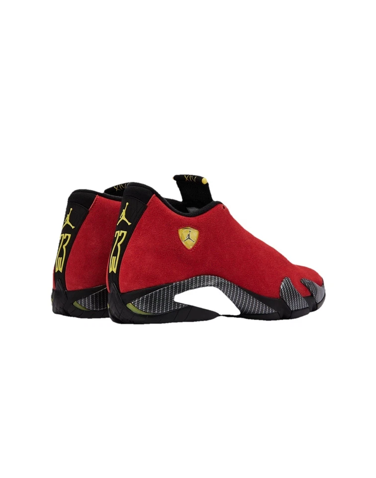 耐克 Air Jordan 14 男式运动鞋复古法拉利红色,8.5 码,IF5015-600 — 第 4/4 张图片