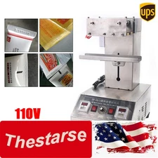 110V Adjustable Tube Sealing Machine for Composite Plastic Cosmetic Tube Sealer