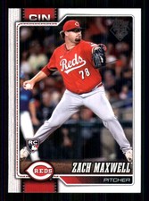 2026 Topps #143 Zach Maxwell RC Cincinnati Reds 59029