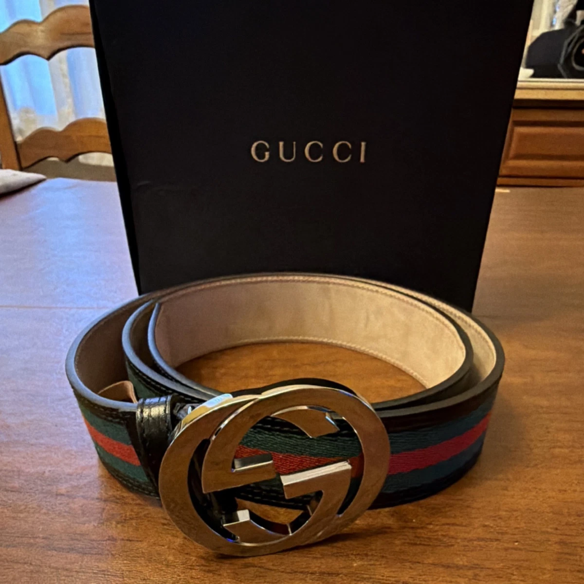 Gucci Red Belts for Men for sale - eBay