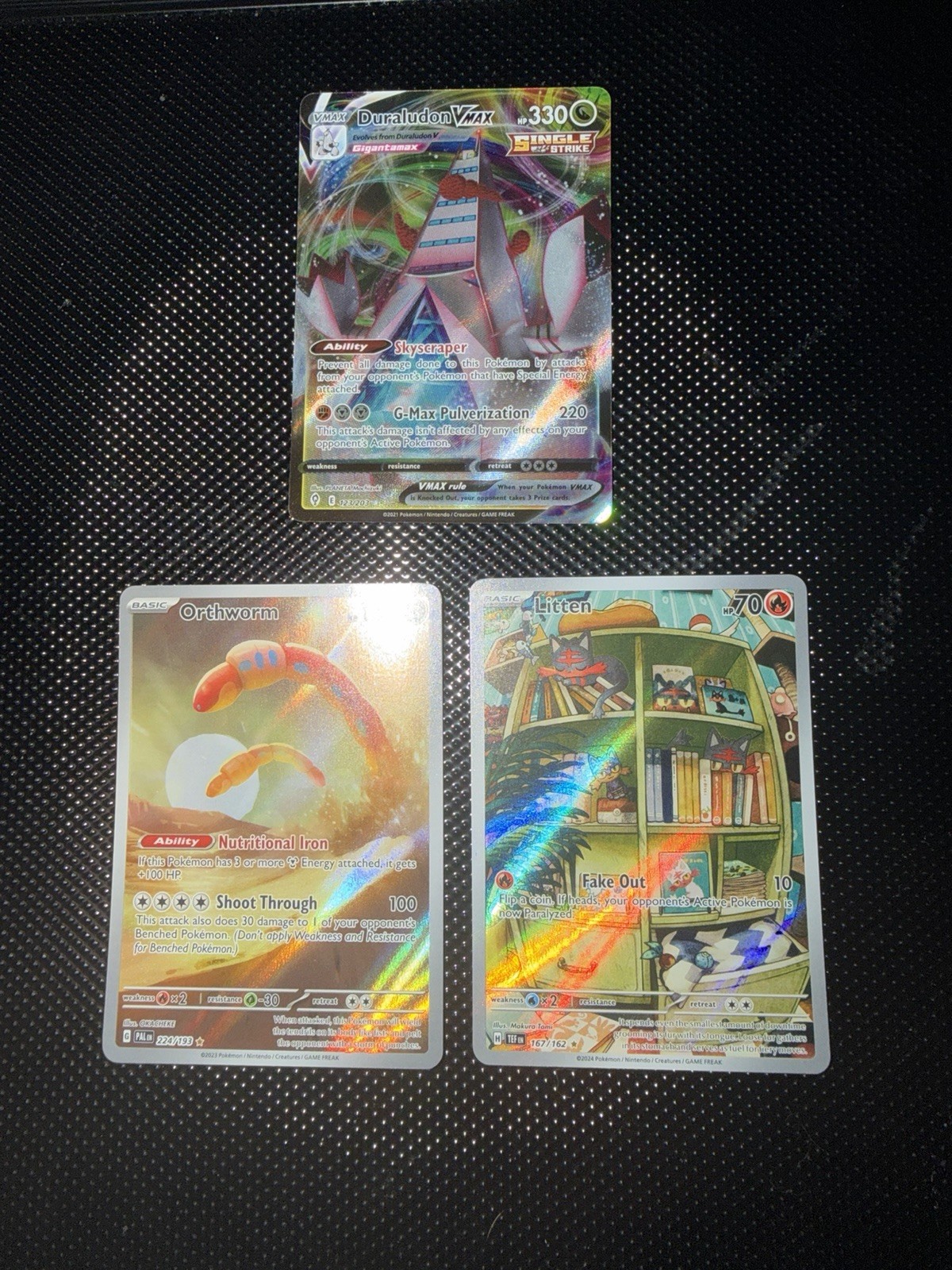 Pokémon Singles * Duraludon VMAX 123/203 224/193 167/162 Holo Ultra Rare