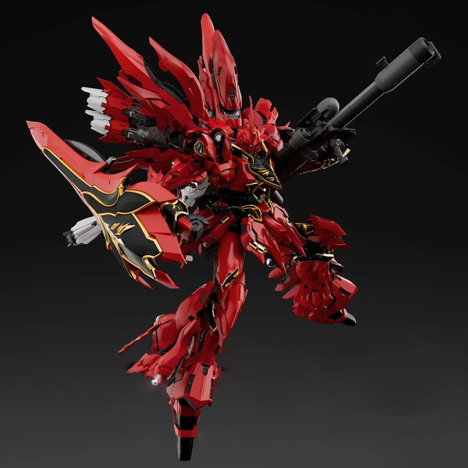 HIPLAY Comet Tech Crimson Triple Speed Sinanju 1/100 Scale Model Kit - Bild 4 von 4