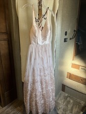 NWT City triangles Size 13 light pink sparkly prom dress