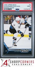2005 UPPER DECK ROOKIE CLASS #2 ALEXANDER OVECHKIN RC PSA 9