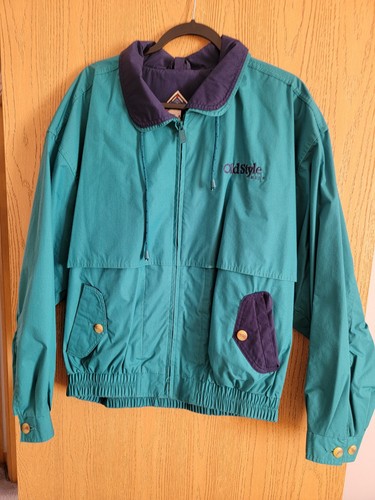 VINTAGE HEILEMANS OLD STYLE BEER BREWERY JACKET MENS LARGE Gear Sports - Picture 1 of 9
