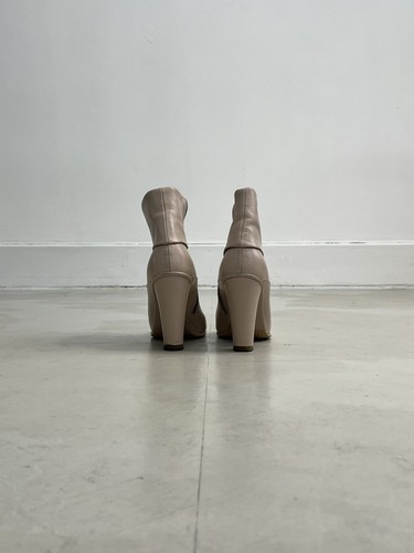Beau Coops Pale Pink Ankle Boots - Picture 5 of 6