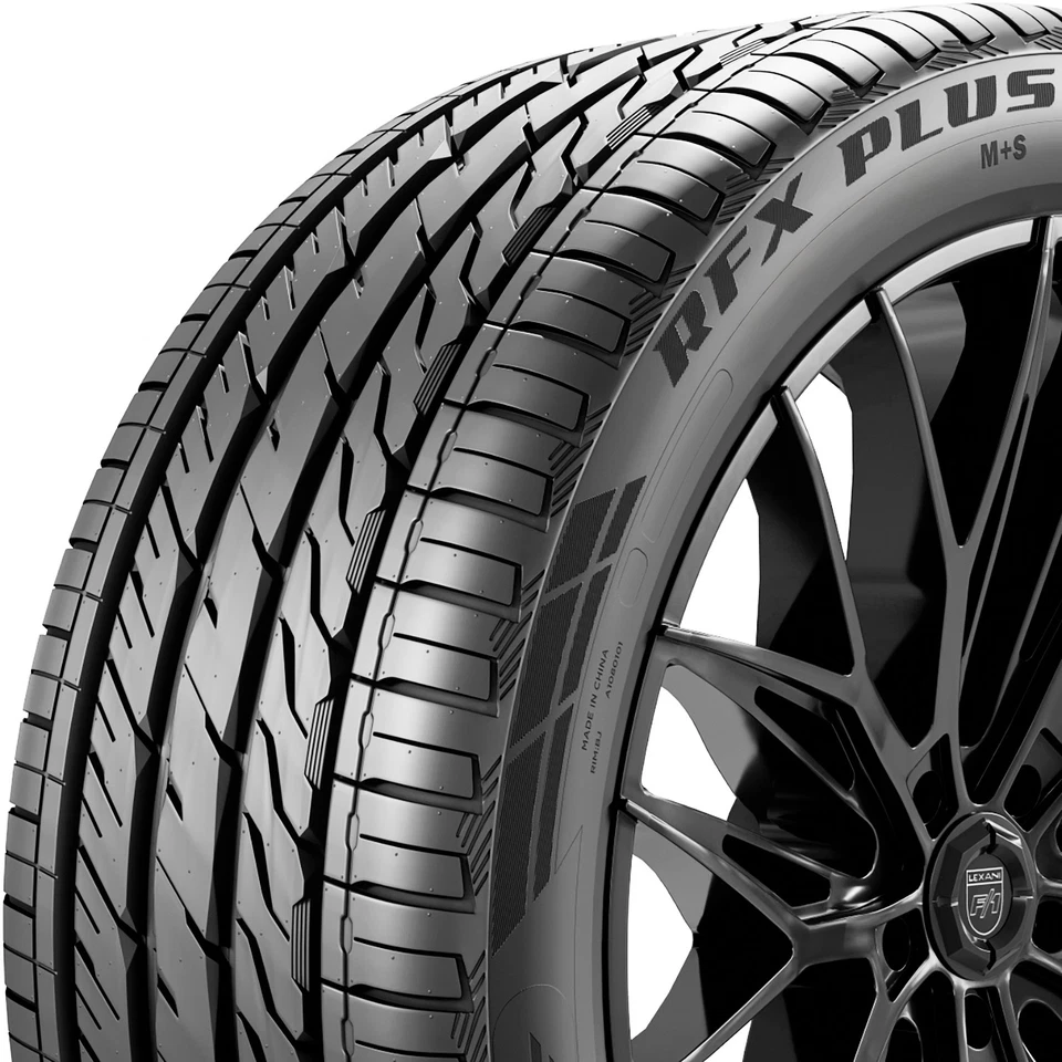 4 Tires Lexani RFX Plus 225/40ZR18 225/40R18 88W A/S High Performance Run Flat Foto 2 de 4