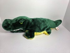 1978 Animal Express Alligator Hand Puppet Mean Look With Teeth Headcover
