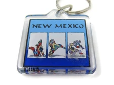 New Mexico Keychain Native Design