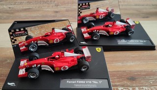 TOP! Carrera Evolution Ferrari 2002 No. 1 No. 2 ArtNr 25706 25707 in OVP