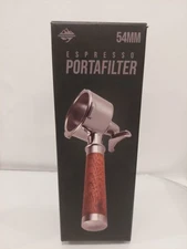 54mm Espresso Portafilter, Double Spout Coffee Portafilter by CrossCreek