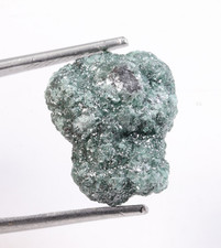 12.10Ct Blue Rough Diamond Natural Raw Uncut Diamond Earth Mine Diamond For Ring