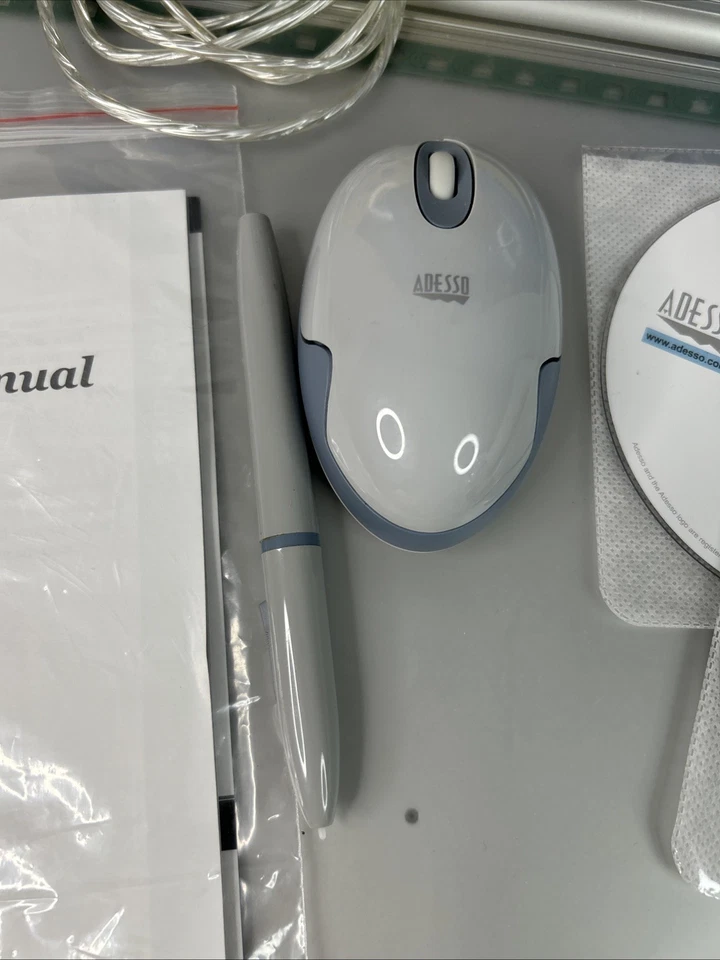 Adesso Cyber Tablet 12000 12”x9” Complete w/ Pen, Software & Mouse. Never Set Up - Image 3 of 4