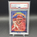 2020 Donruss Optic Pandora Blue #76/99 MIKE TROUT SP PSA 10 GEM MINT POP 6