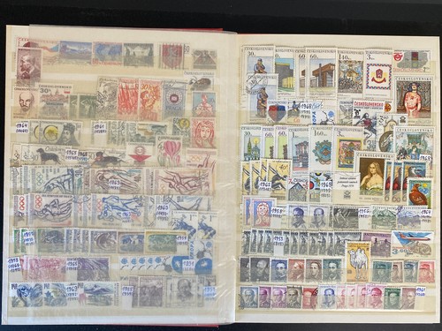 Tschechoslowakei Briefmarken Sammlung,GUT,Czechoslovakia stamps,GOOD - Bild 6 von 24