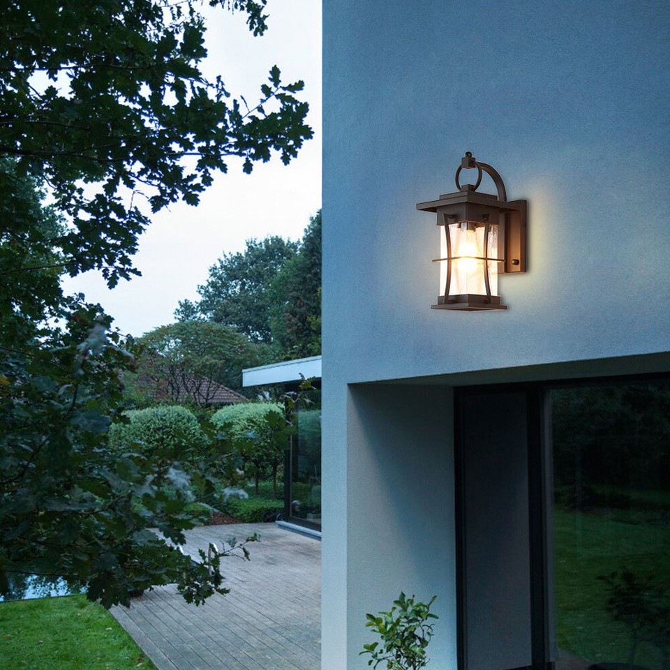Porch Light Dusk to Dawn Outdoor Exterior Wall Light Fixtures for