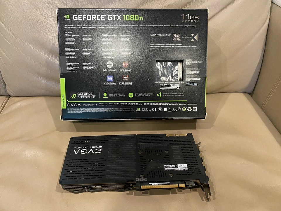 NVIDIA EVGA GeForce GTX 1080 Ti FTW3 GAMING 11GB Graphics Card - Image 4 of 4