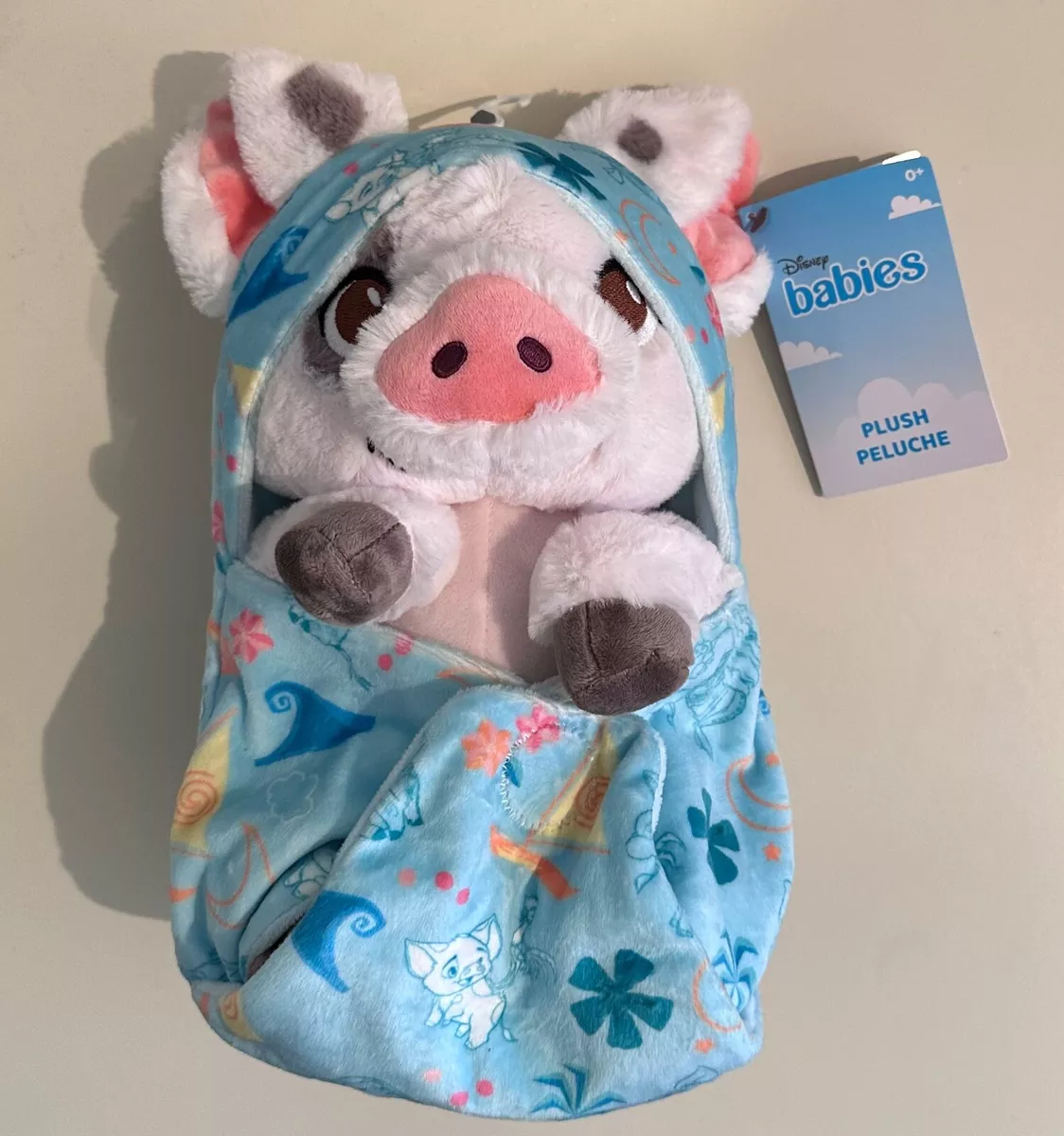 BNWT Disney Parks Babies Moana Pua in a Blanket Pouch Swaddle 10