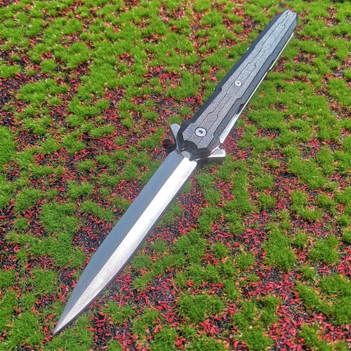 8.9" TAC FORCE SPRING OPEN ASSISTED TACTICAL FOLDING POCKET KNIFE Rescue Blade - Picture 5 of 6