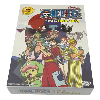 One Piece Box 34 Vol. 1028 - 1051 Anime English Subs 3DVD | eBay