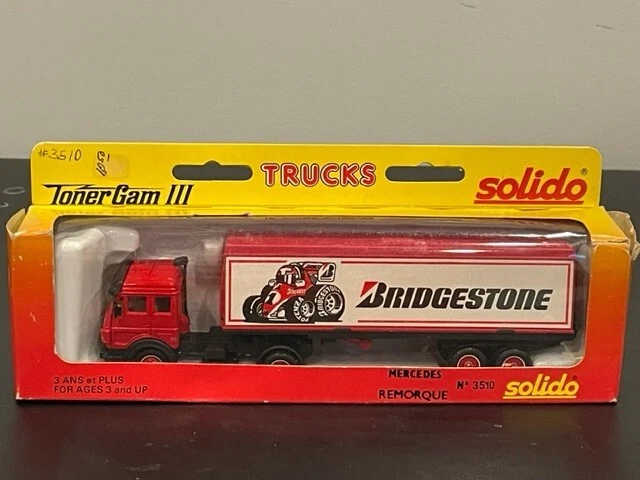 Tóner Solido Bridgestone Mercedes Gam III Semi, escritura francesa Foto 2 de 3