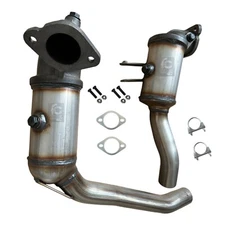 Bank 1 and 2 Catalytic Converter Set For 2015-2023 Ford Edge 2.7 Turbo-Fast Ship