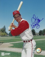 Signed  8x10 VERN FULLER Cleveland Indians  Autographed photo - COA 