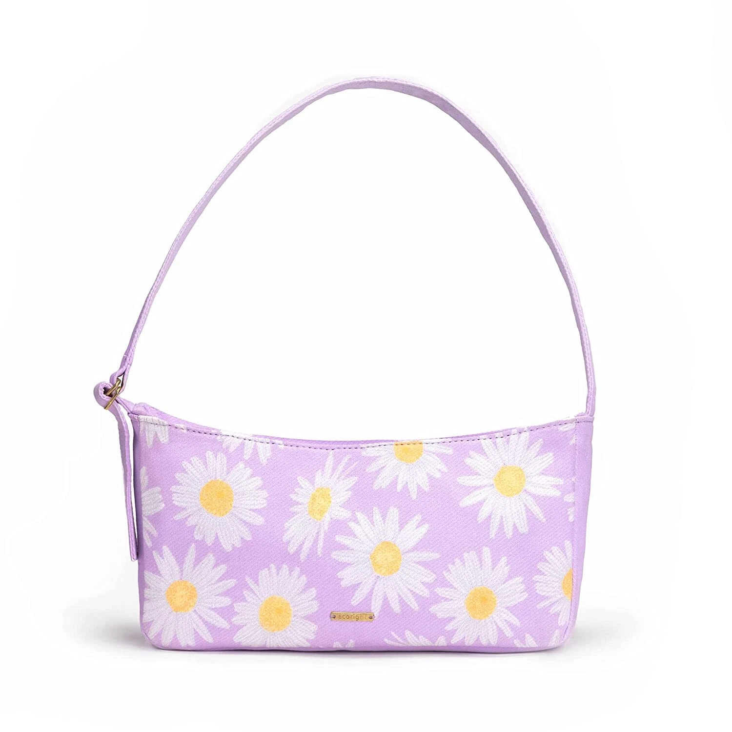 Shoulder Bags For Women Small Purse Bag For Women & Girls Moody Daisies Print