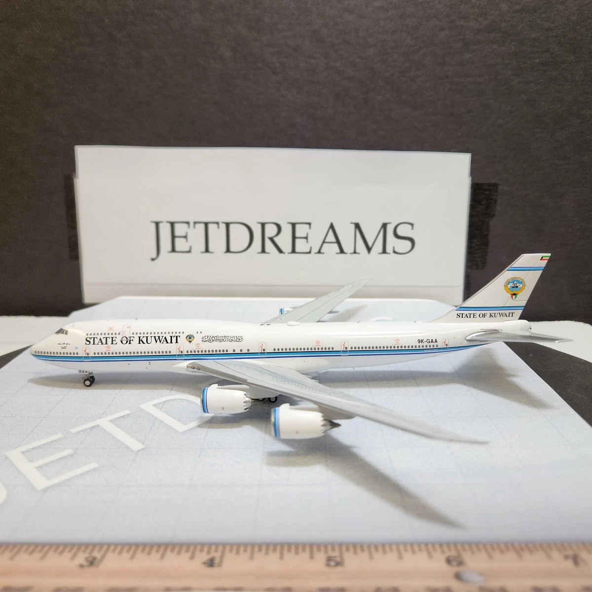 1/400 STATE OF KUWAIT BOEING 747-8 BBJ GOVERNMENT 2020'S COLORS 9K