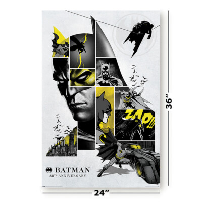 バットマン BATMAN 80th 80周年記念 特大ポスター Amazon.com: Batman 80th Anniversary Poster Maxi - 91.5 x